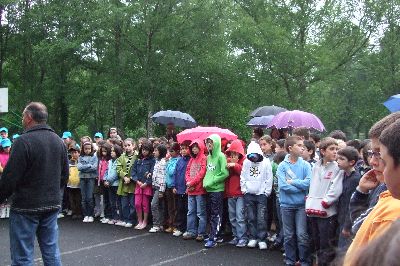 Terceiros na área recreativa de Begonte
