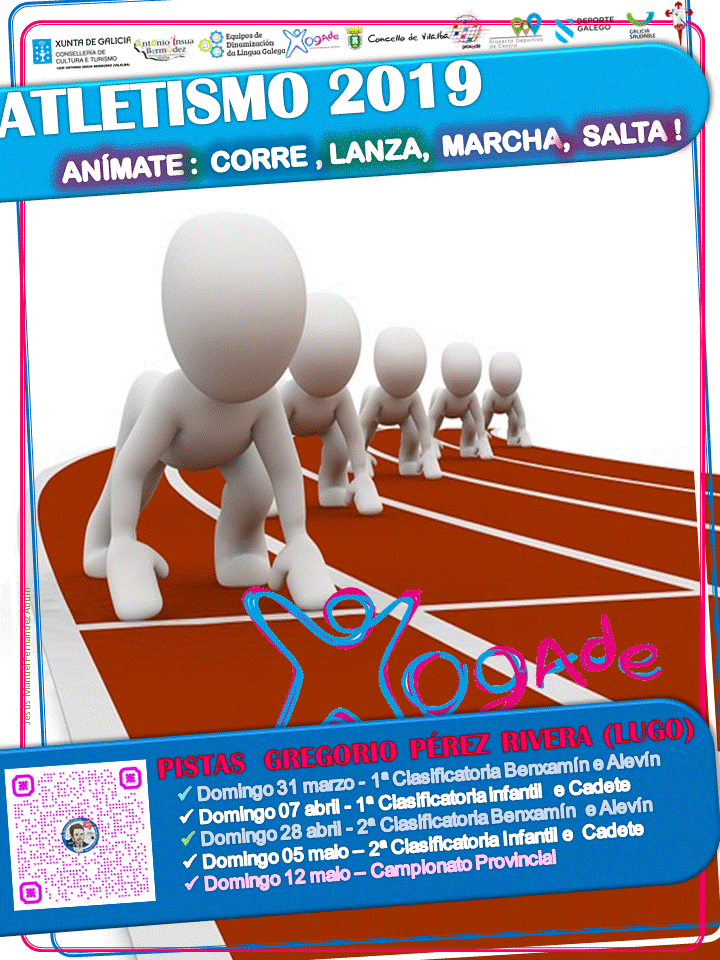 CartazInsuaBermudez Atletismo Escolar 2019 ENDL PDC XOGADE
