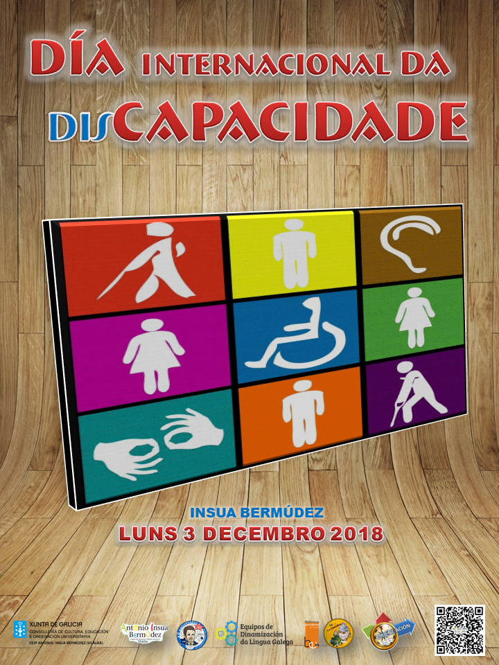 3 dec Cartaz Día Discapacidade Insua Bermúdez 2018