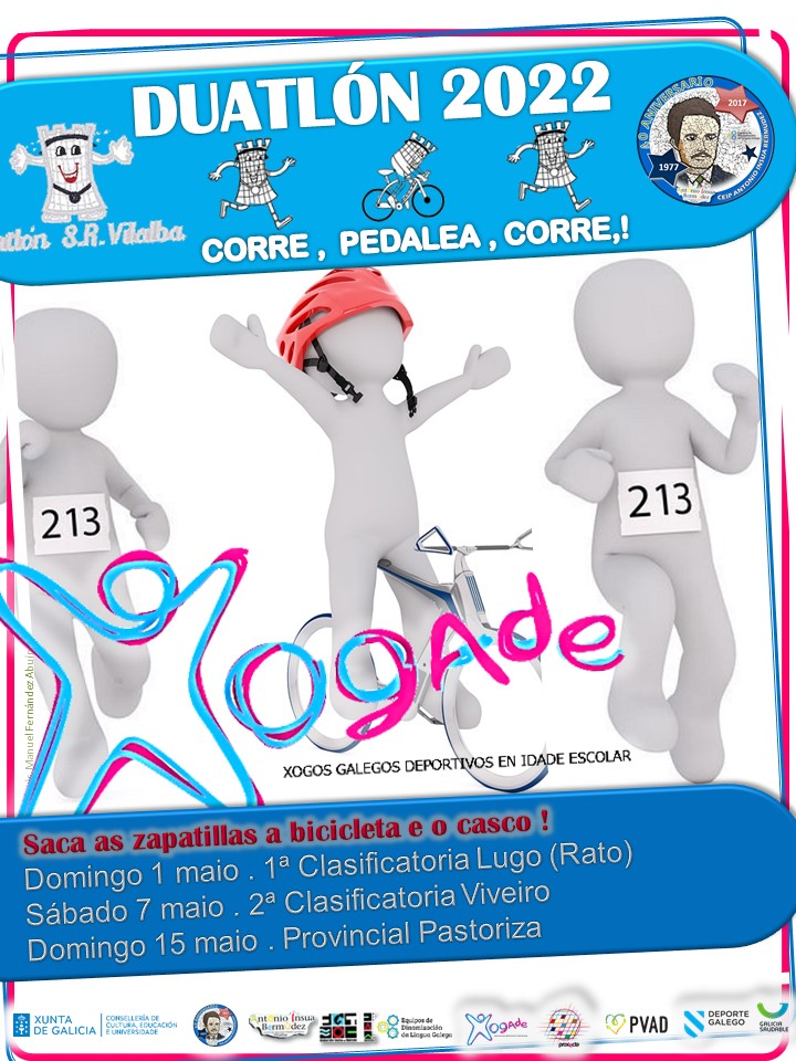 Cartaz DUATLON XOGADE PASTORIZA