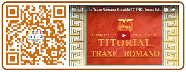 Enlace a video titorial Traxe Romano