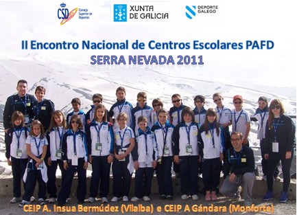 II Encontro Nacional Centros PAFD 2011 Granada Serra Nevada 2011