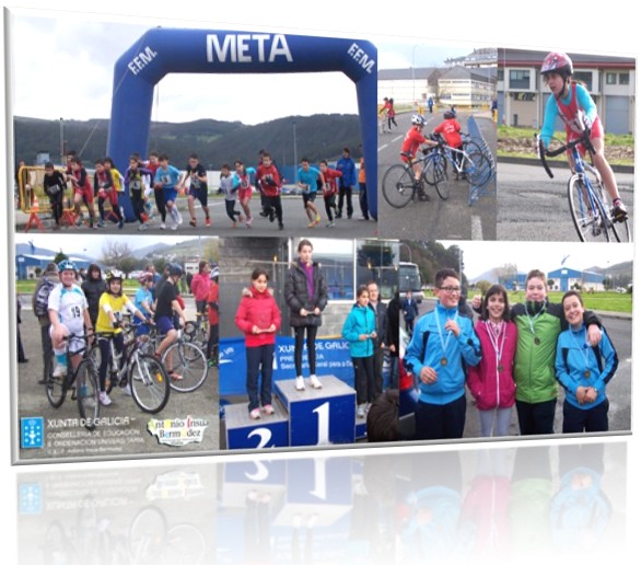 DUATLON VIVEIRO XOGADE 2013 CEIP ANTONIO INSUA BERMUDEZ VILALBA LUGO