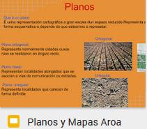 Planos e mapas Aroa