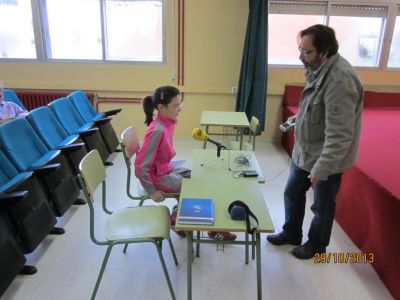 NOELIA CON PACO NIETO, DA CADENA SER- LUGO
