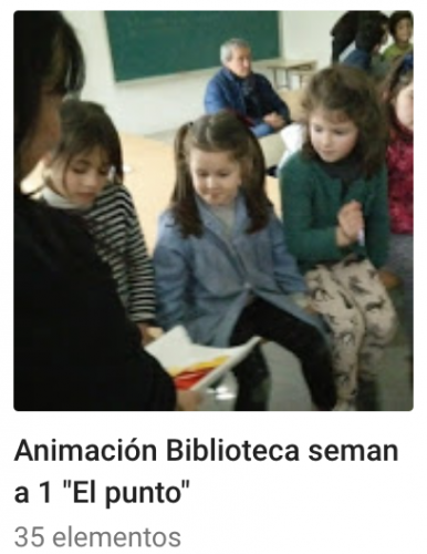 Animación biblioteca "El Punto"