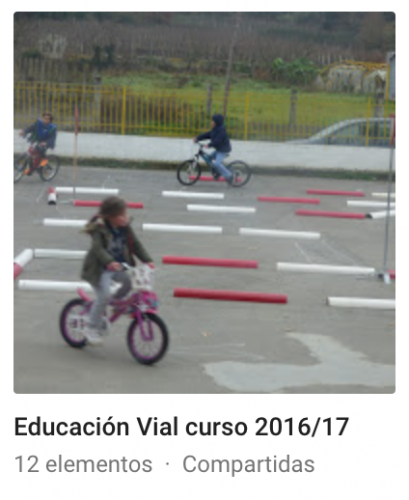 Galería de imaxes de Educación Vial