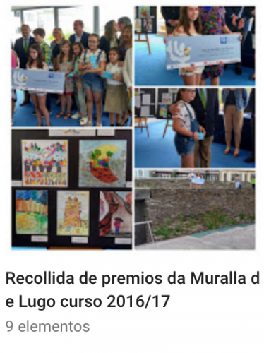 Galería de imaxes da recollida de premios da Muralla de Lugo