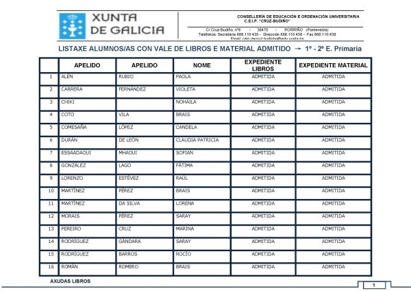 VALES AXUDA LIBROS