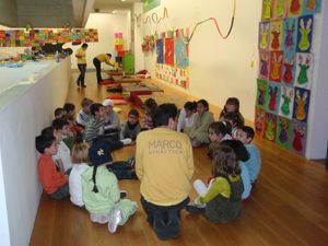 Palabras chave: O alumnado de E.I e 1º Ciclo no Museo de Arte Contemporáneo de Vigo ( Marco ).