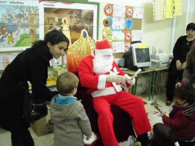 VISITA DE PAPÁ NOEL
