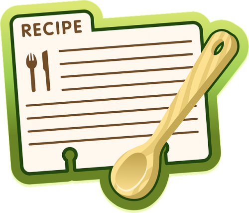 recipe paper