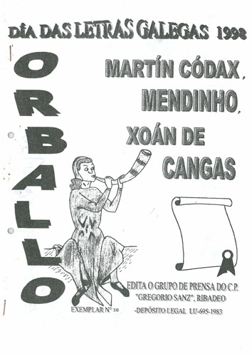 Letras Galegas 1998