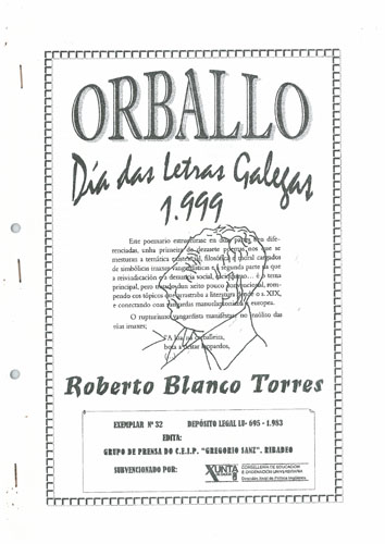 Letras Galegas 1999