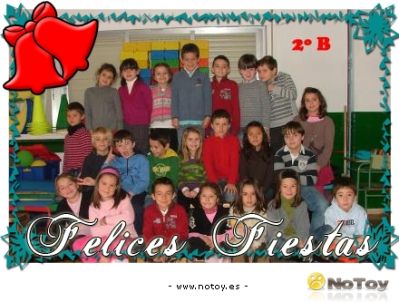 2º B deséxavos FELICES FESTAS
