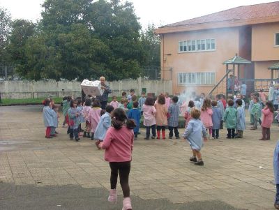 Levamos as castañas...
