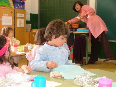 3 anos A- Preparamos a merenda
