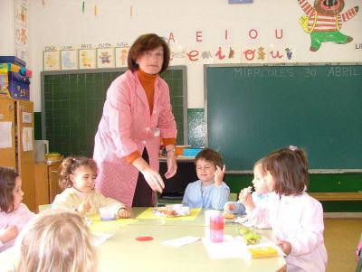 3 anos B - Hora da Merenda
