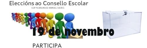 Consello escolar votacion