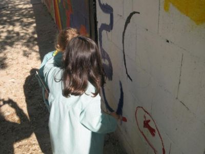 Arte no muro. Como Calder.
