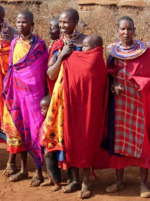 mulleres masai     
