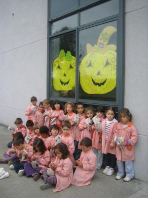 Foto de grupo na degustación
