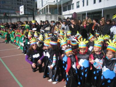 Momento do desfile
