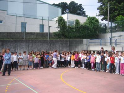 Preparándonos para iniciar a celebración
