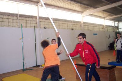 Probando a pértega
Palabras chave: deporte, actividades, visitas