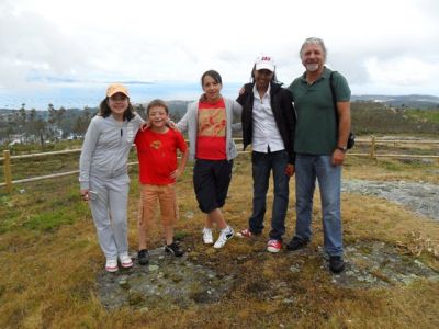 Marta, Nacho, Iria, Yaribel e Pepe
