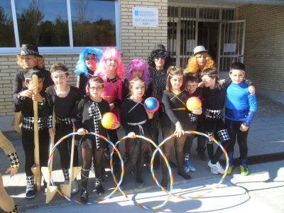 Equilibristas, malabaristas e trapecistas de 2º Ciclo
