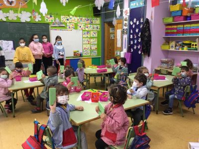 Día do Libro na aula de 4ºinfantil
