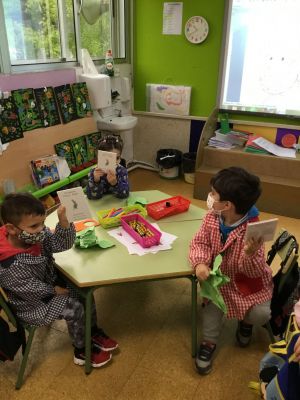 Día do Libro na aula de 4ºinfantil
