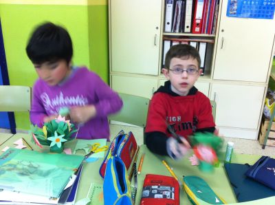 Easter crafts in 3rd level
