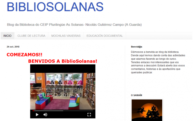 Blogue Bibliosolanas