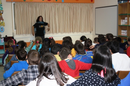 Susa Herrera na biblioteca