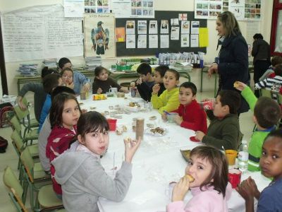 Poñéndose as botas
