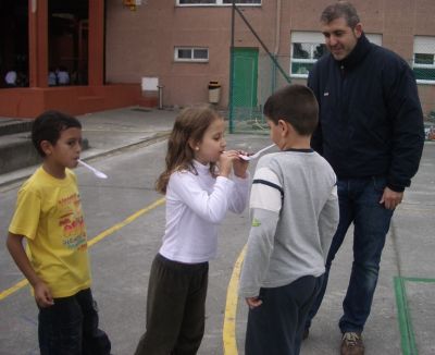 Cambiando a castaña de culler
