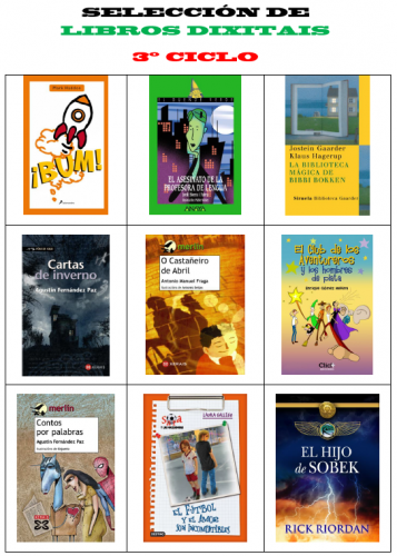 libros dixitais para 3º ciclo