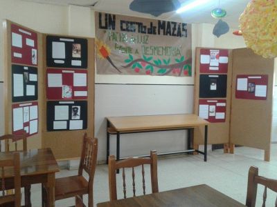 Montse Fajardo na biblioteca: Un cesto de mazás 3
