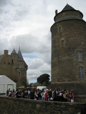 Castelo de Châteaugiron, sede do Concello
