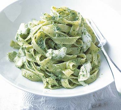 Tagliatelle ao pesto
Palabras chave: Pasta