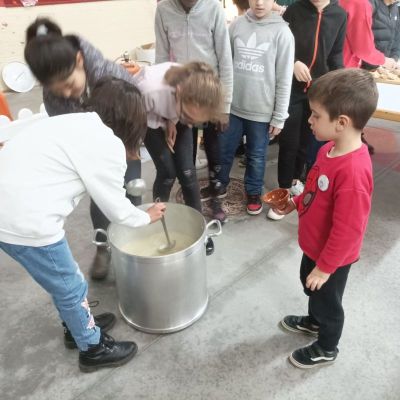 Palabras chave: comer e rañar, proxecto 5º, caldo de gloria