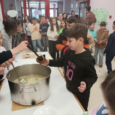 Palabras chave: comer e rañar, proxecto 5º, caldo de gloria