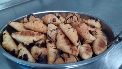 Croissants au chocolat