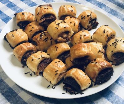 Amelia Rodríguez Núñez
Mini napolitanas de chocolate
