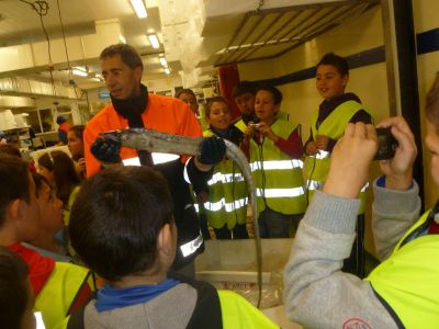 SAÍDA DIDÁCTICA AO BERBÉS
Os alumnos de 2º ciclo escoitan atentamente as explicacións do encargado do porto.
Palabras chave: 2º CICLO BERBÉS