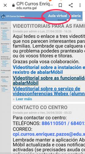 ACCESO AULA VIRTUAL