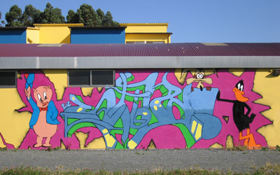 Graffiti de Diego Lago