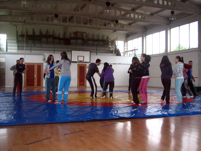 Loita no pavillón de Secundaria